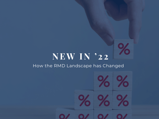 New in ’22 How the RMD Landscape has Changed